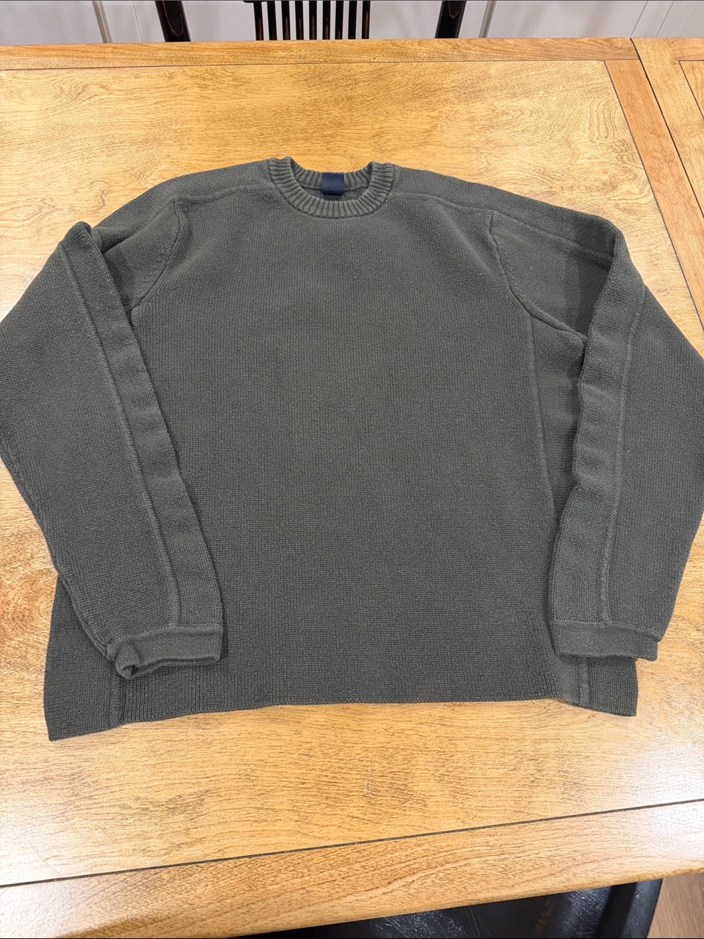 Vintage Gap ribbed knit cotton crewneck sweater